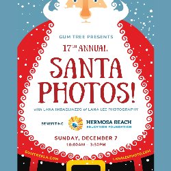 Gum Tree presents 17th Annual Santa Photos wih Lana Imbagliazzo of Lana Lee Photography benefiting HBEF on Sunday, December 7, from 10:00 AM-3:30 PM